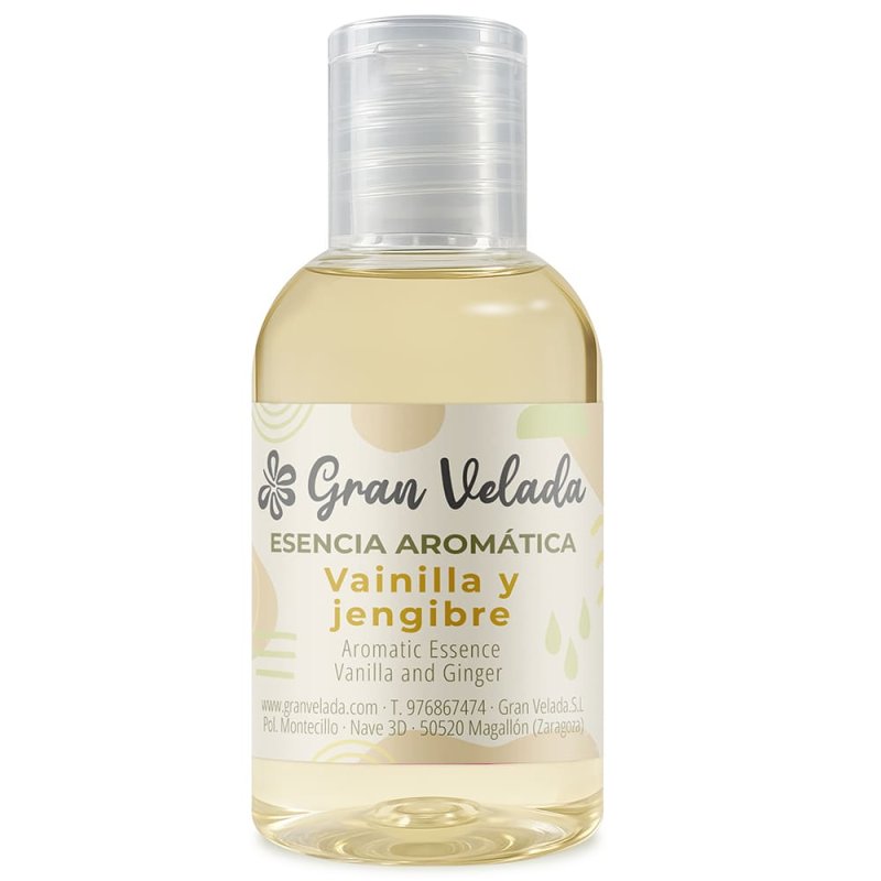 Esencia de vainilla y jengibre