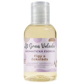 Essência aromática de figo e chocolate