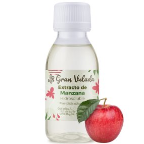 Extrait hydrosoluble de pomme