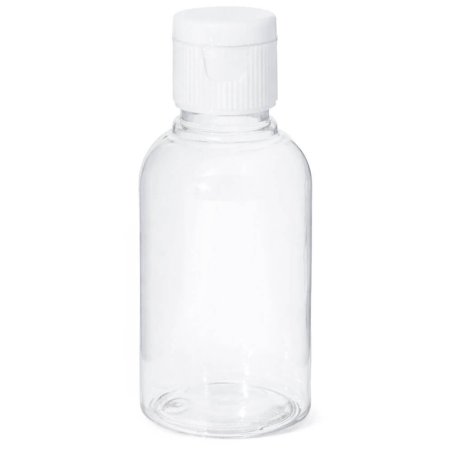 Botella 50 ml PET tapon bisagra blanco