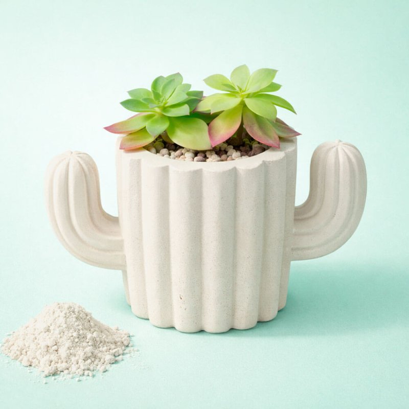 figuras de cemento hechas a mano