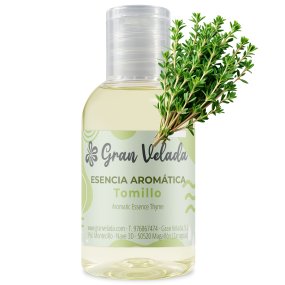 Essencia aromatica de tomilho