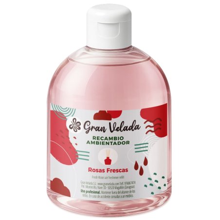 ambientador aroma a rosas frescas, mikado