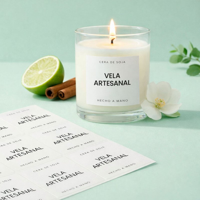 comprar Pegatinas cera de soja