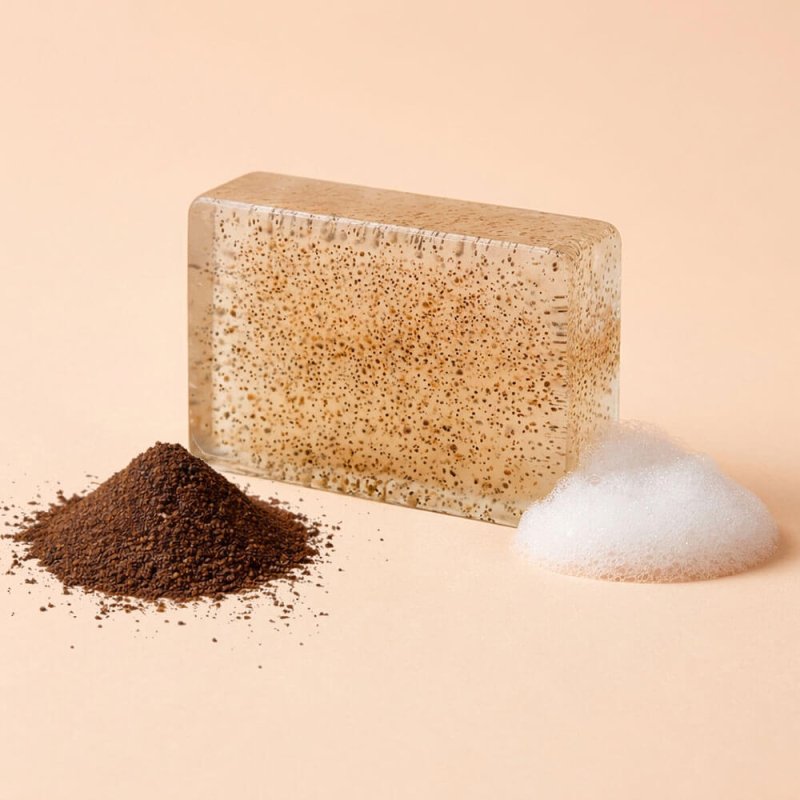 partículas exfoliantes de guaraná para jabones