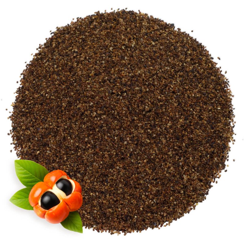 Particulas exfoliantes de guarana