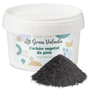 Carvao vegetal de pinheiro