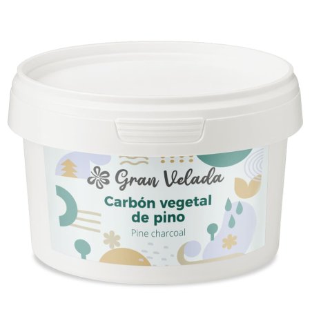 Carbon vegetal de pino para incienso