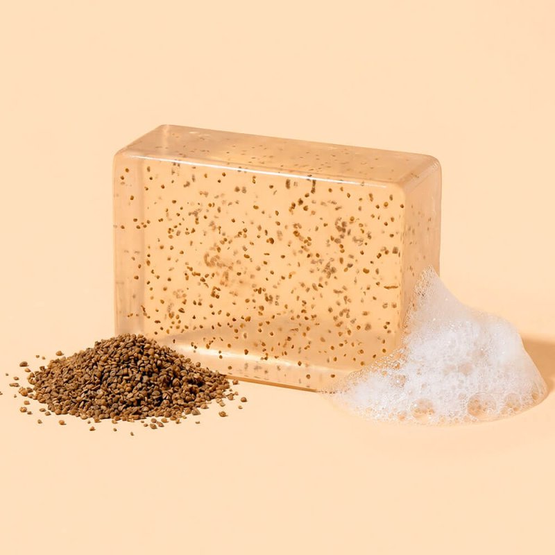 Particulas exfoliantes cascara de nuez 500 micras para jabones