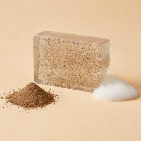 Particulas exfoliantes de cascara de nuez 200 micras para jabones