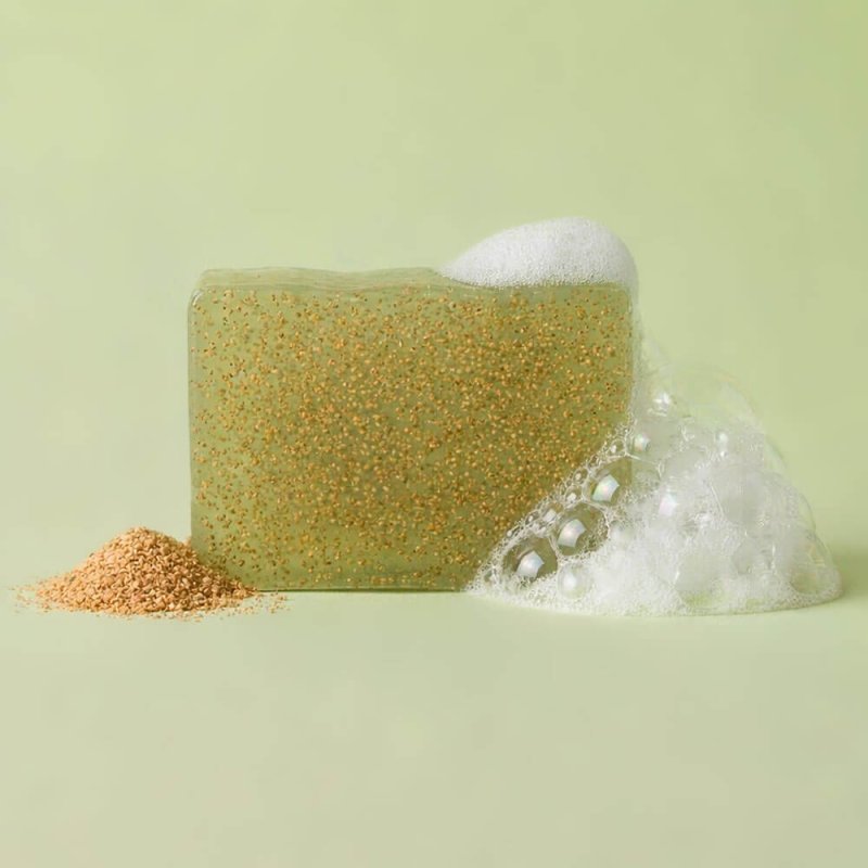 Particulas exfoliantes carozo de aceituna