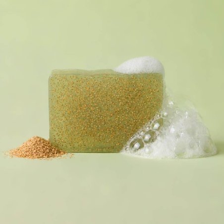 Particulas exfoliantes carozo de aceituna