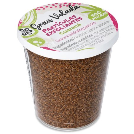 Partículas de guaraná  exfoliantes 500 micras