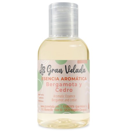 Esencia aromática bergamota y cedro