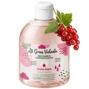 Assainisseur d’air de remplacement mikado fruits rouges