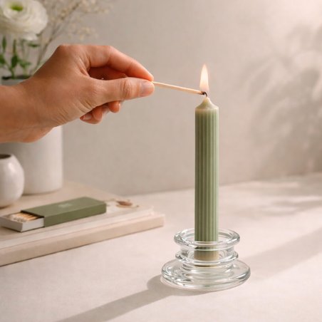 candelabro de cristal