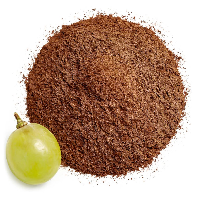 Gránulos exfoliantes de piel de uva