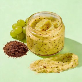 Particules exfoliantes de peau de raisin 500 microns