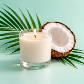 Cera vegetal de coco