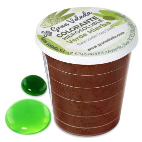Colorant vert herbe hydrosoluble en poudre