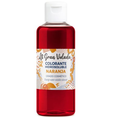 Colorante jabon glicerina naranja
