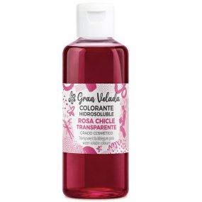 Corante sabonete glicerina rosa chiclete transparente