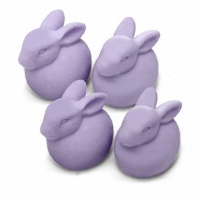 Molde 4 coelhos da pascoa