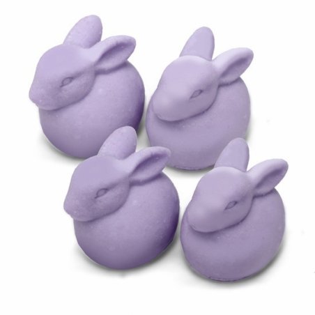 Molde de jaboncitos, 4 Conejos de Pascua