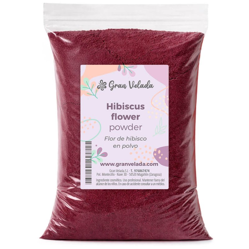 polvo de flor de hibisco