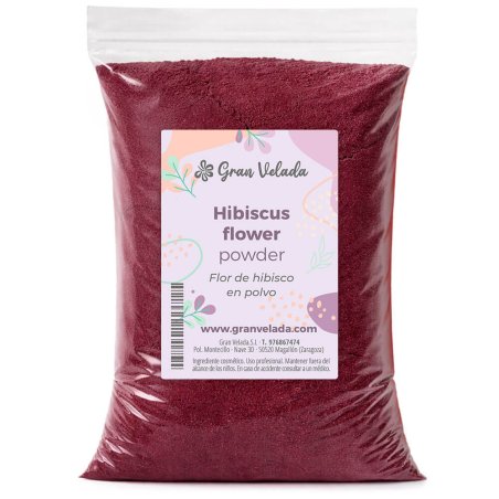 polvo de flor de hibisco