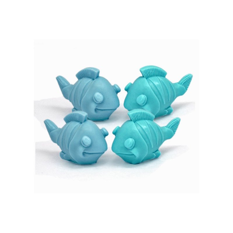 Moule en silicone 4 Poissons de rivière - 3