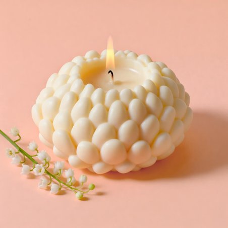 Molde velas crisantemo pequeño para velas