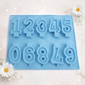 Molde para fazer velas de aniversário