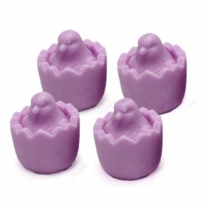 Molde de silicone, 4 Pintinhos