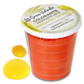Corante em pó hidrossoluvel amarelo limão