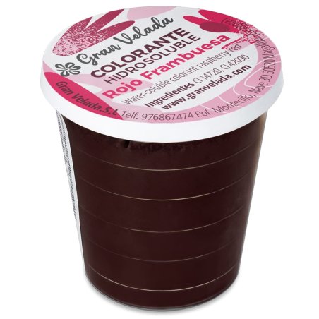 Colorante rojo frambuesa en polvo hidrosoluble