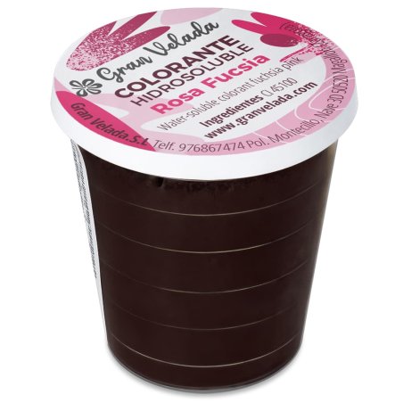 Colorante rosa fucsia en polvo hidrosoluble