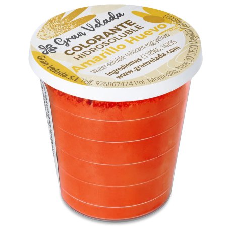 Colorante amarillo huevo en polvo hidrosoluble