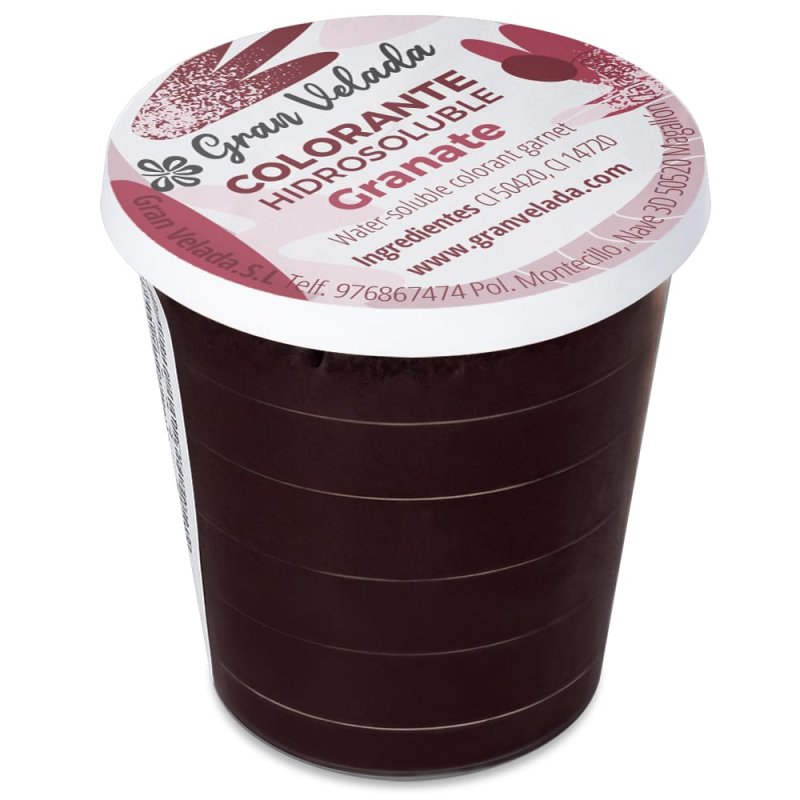 Colorante polvo granate hidrosoluble