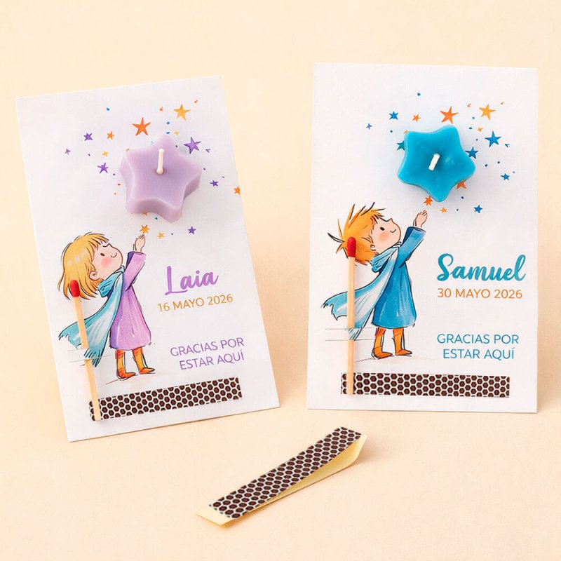 sticker para encender cerillas