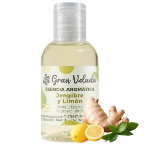 Esencia aromática jengibre y limón