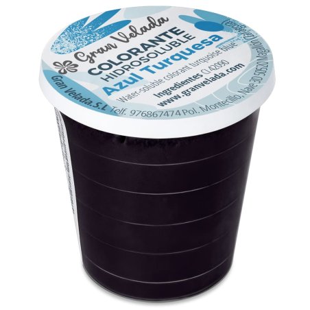 Colorante turquesa en polvo hidrosoluble