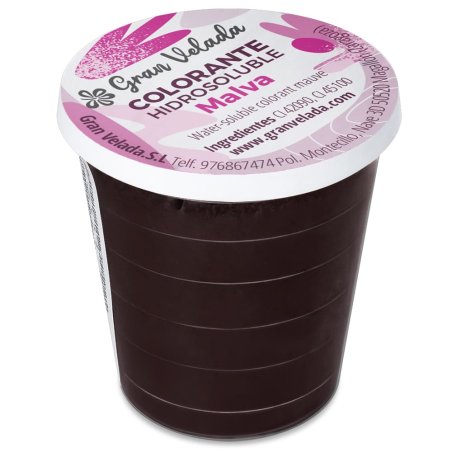 Colorante malva en polvo hidrosoluble