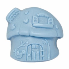 Molde pastilla casita de chocolate Molde pastilla casita de chocolate