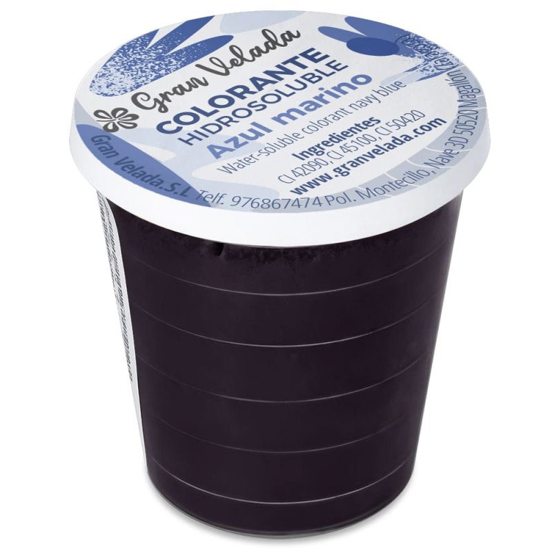 Colorante polvo azul marino hidrosoluble
