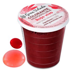 Colorante rojo vivo hidrosoluble en polvo