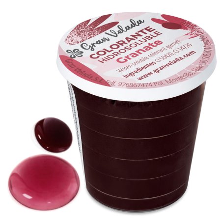 Colorante polvo hidrosoluble granate