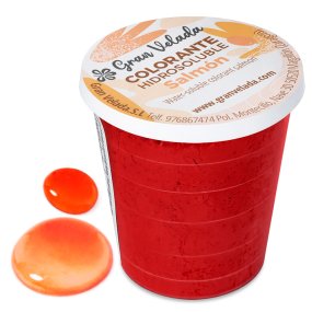 Colorante salmón hidrosoluble en polvo