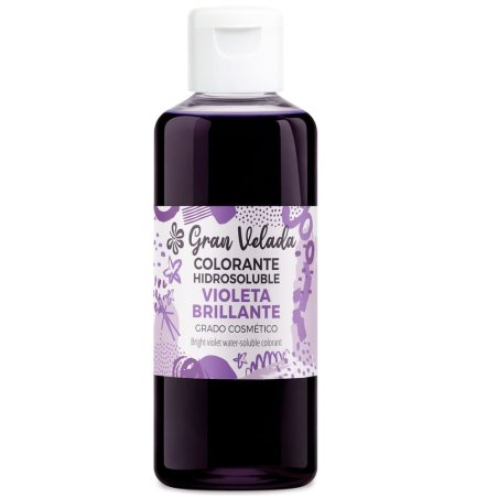 Colorante jabon glicerina violeta brillante