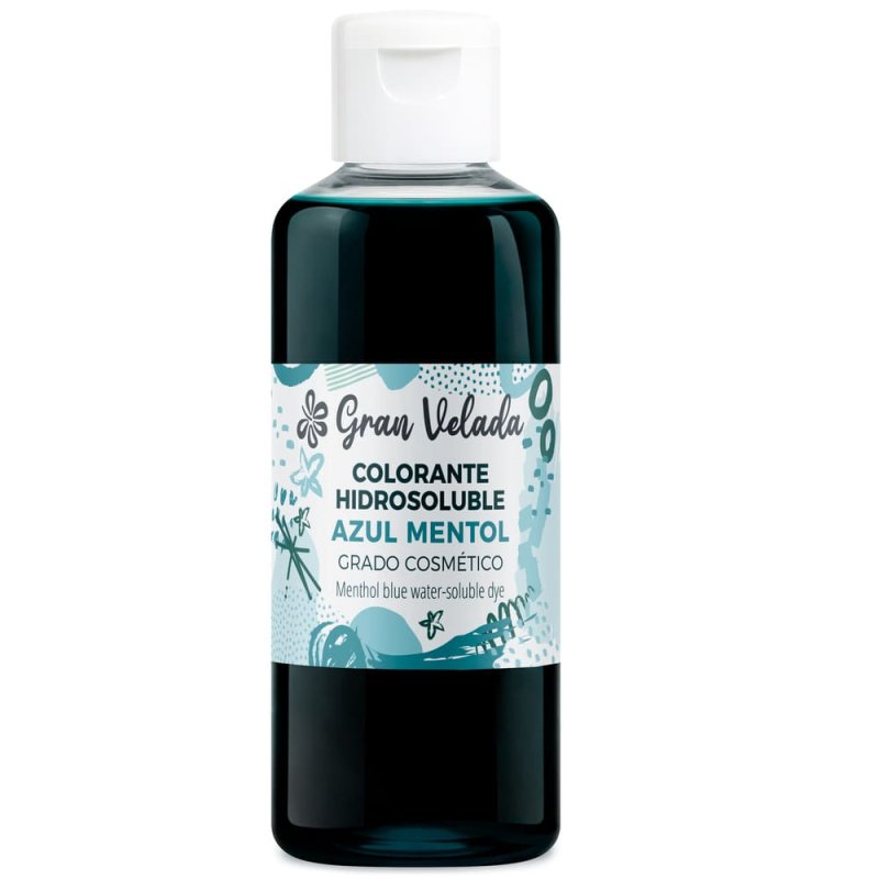 Colorante jabon glicerina azul mentol
